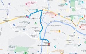 링로드 방향 대사관 위치 안내